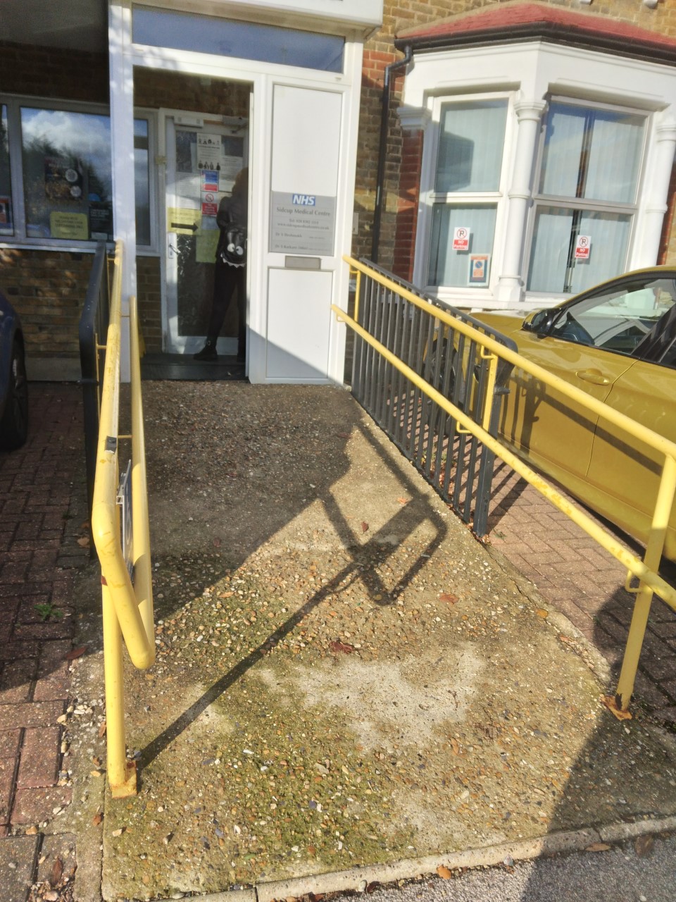 Railings and ramp Railings and ramp